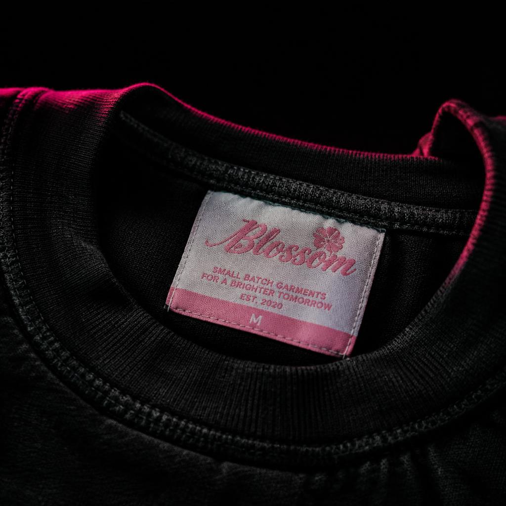 Custom Neck Label Printing — custom manufactured by GMB Manufacturing Division